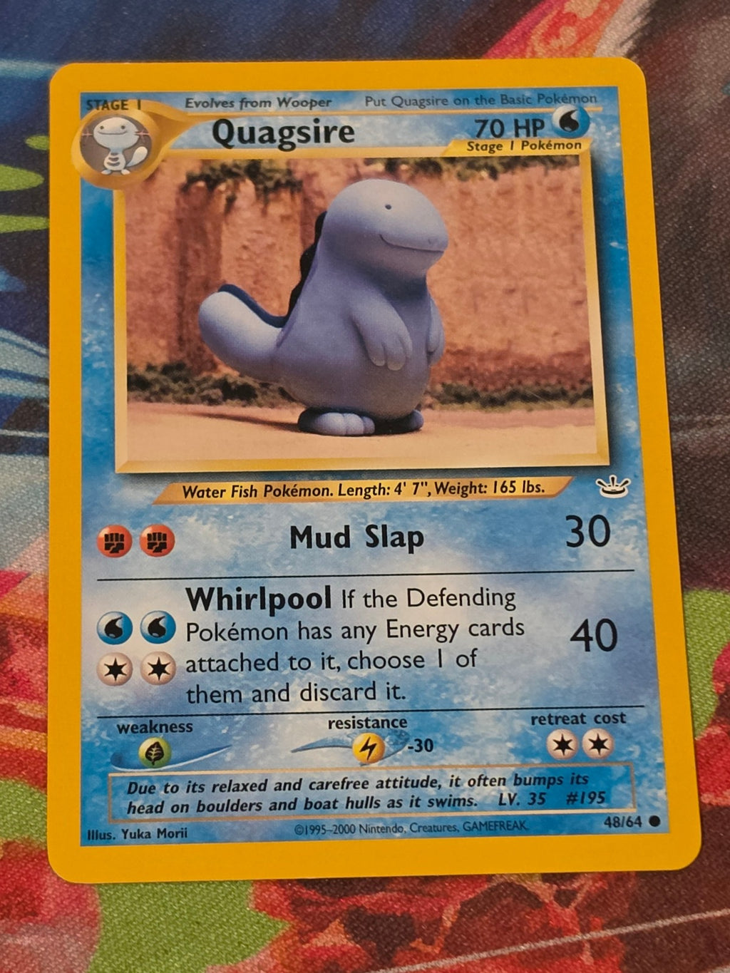 Quagsire - 48/64 - Neo Revelation - Common - Unlimited - NM Pokemon