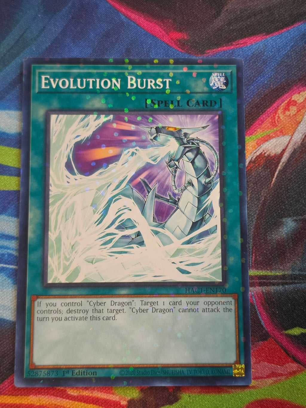 Evolution Burst (Duel Terminal) Duel Terminal Technology Common Hidden Arsenal: Chapter 1 HAC1-EN170 LP