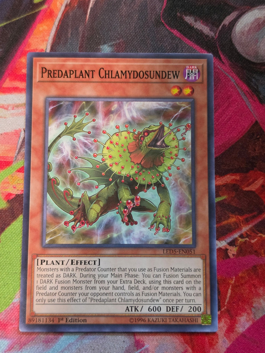 Predaplant Chlamydosundew Common Legendary Duelists: Immortal Destiny LED5-EN051 LP