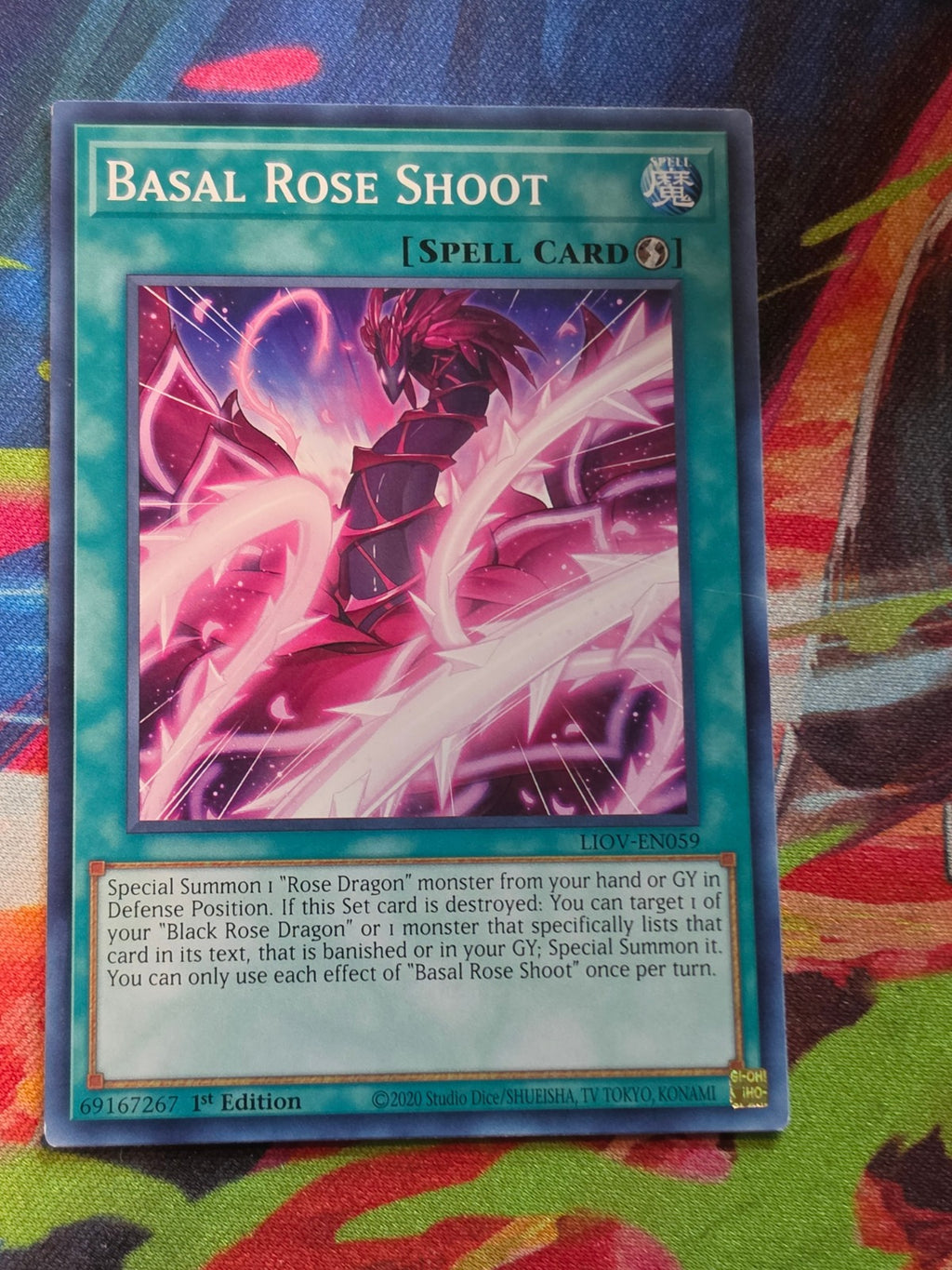 Basal Rose Shoot Common Lightning Overdrive LIOV-EN059 LP