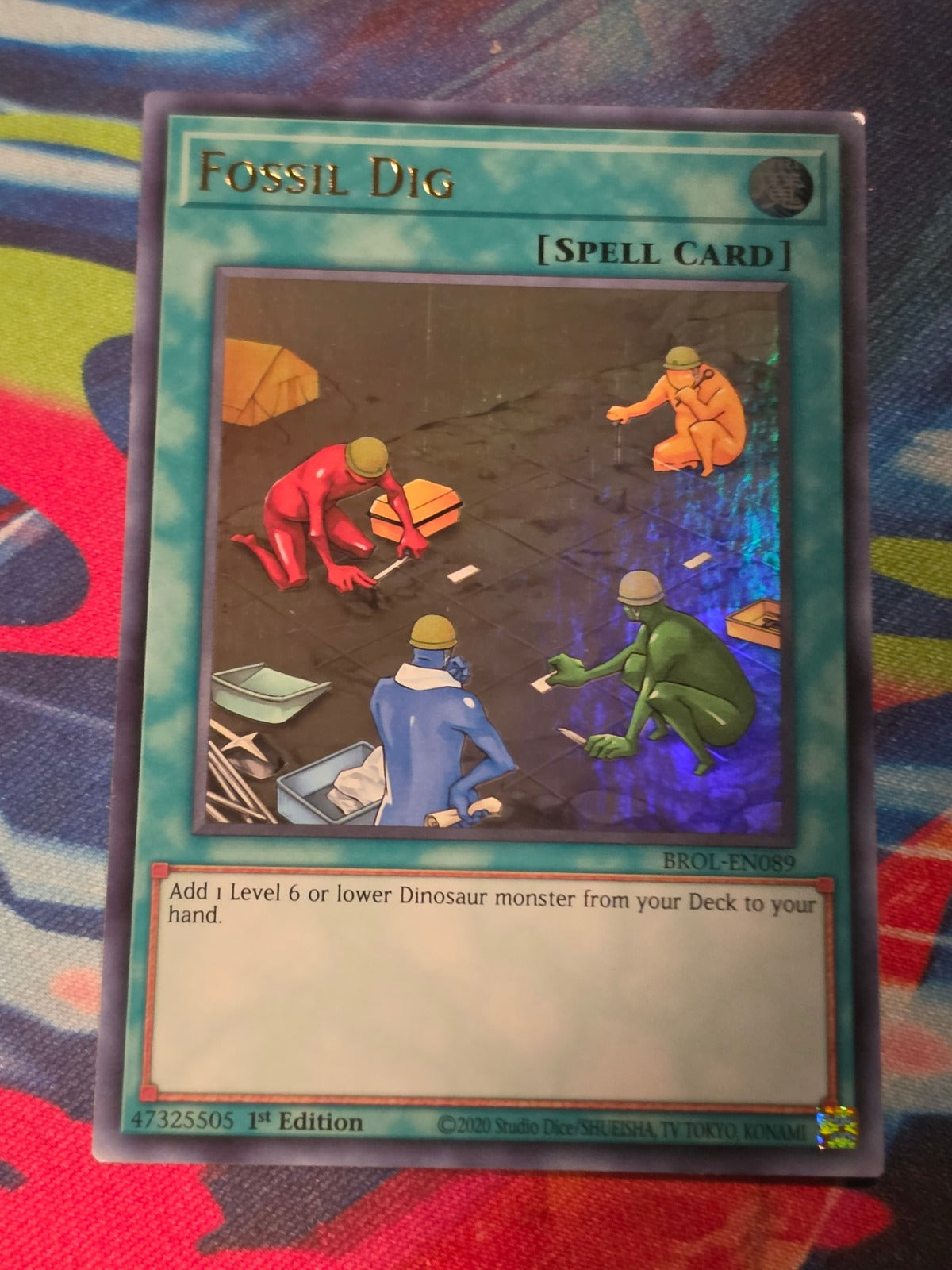 Fossil Dig Ultra Rare Brothers of Legend BROL-EN089 LP