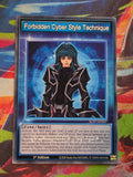Forbidden Cyber Style Technique Common Speed Duel GX: Duel Academy Box SGX1-ENS07 1st Edition LP Yu-Gi-Oh!