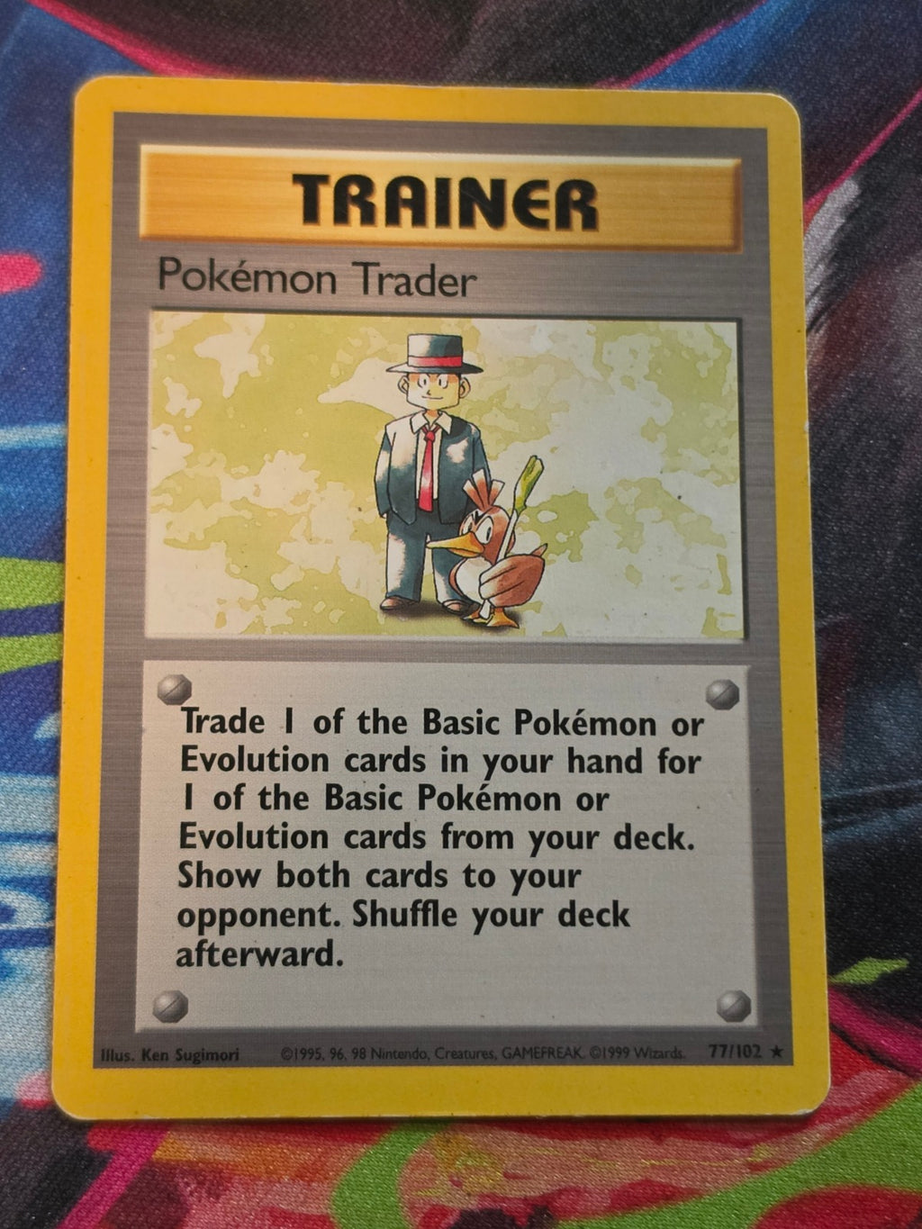 Pokemon Trader Unlimited Base Set Rare 077/102 LP+ Pokemon