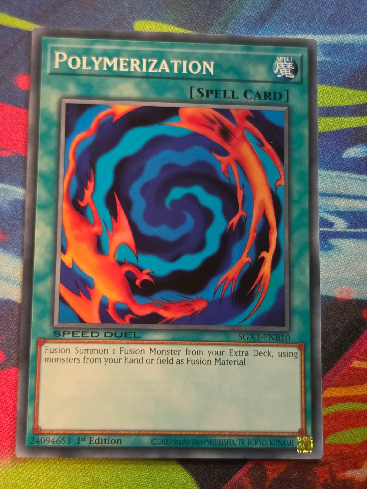 Polymerization (B) Common Speed Duel GX: Duel Academy Box SGX1-ENB10 1st Edition LP Yu-Gi-Oh!