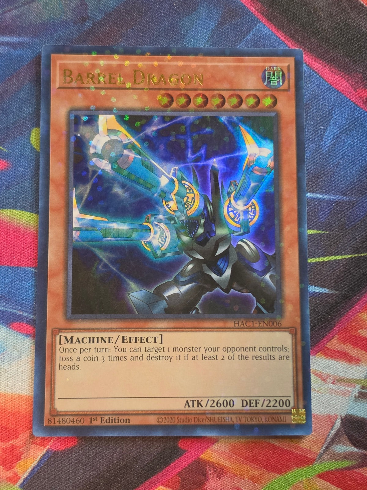 Barrel Dragon (Duel Terminal) Duel Terminal Technology Ultra Rare Hidden Arsenal: Chapter 1 HAC1-EN006 LP
