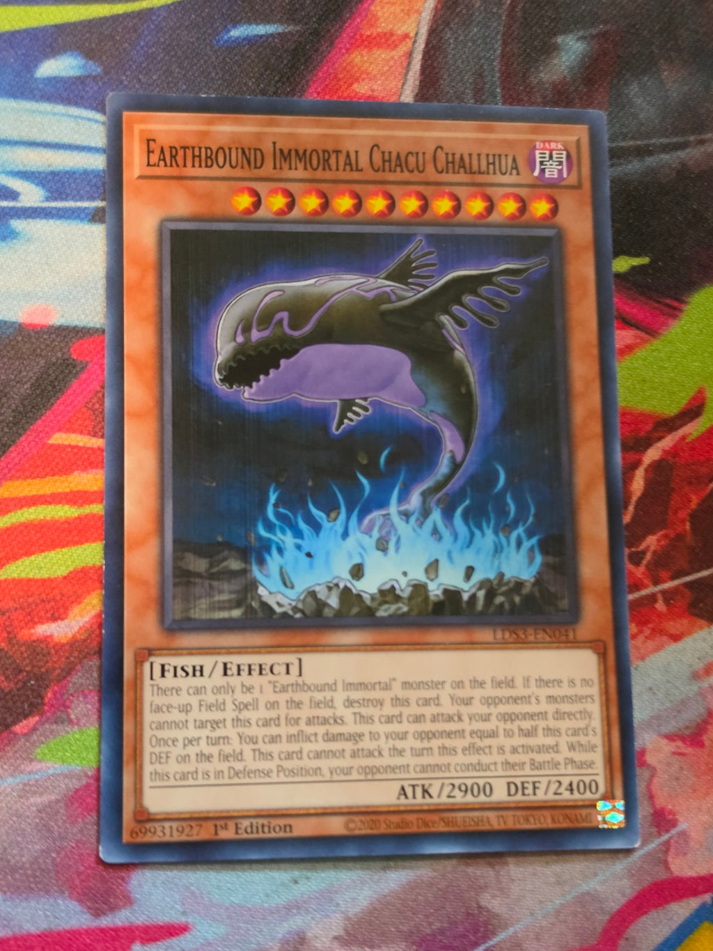 Earthbound Immortal Chacu Challhua Common Legendary Duelists: Season 3 LDS3-EN041 LP