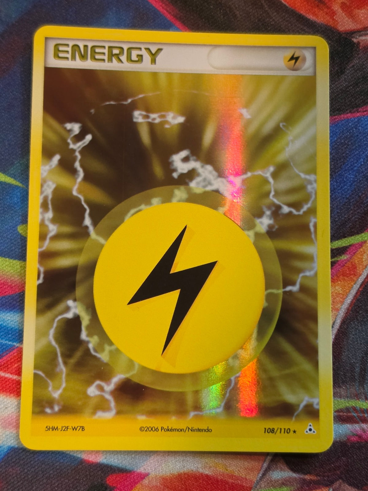 Lightning Energy Holo Rare EX Holon Phantoms 108/110 NM Pokemon
