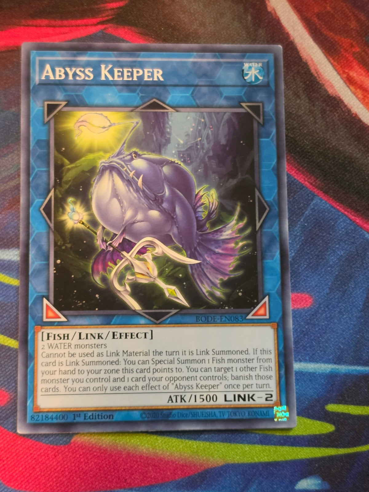 Abyss Keeper Common Burst of Destiny BODE-EN083 LP