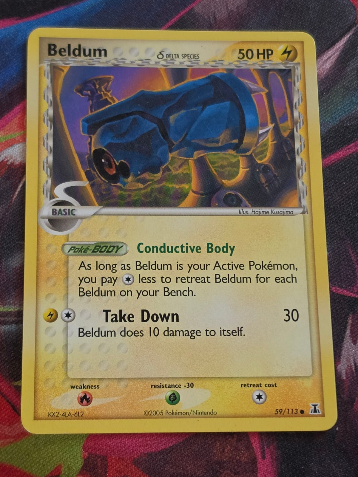 Beldum (Delta Species) - 59/113 - EX Delta Species - Common - LP - Pokemon