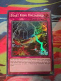 Beast King Unleashed Super Rare 2022 Tin of the Pharaoh's Gods MP22-EN171 1st Edition LP Yu-Gi-Oh!