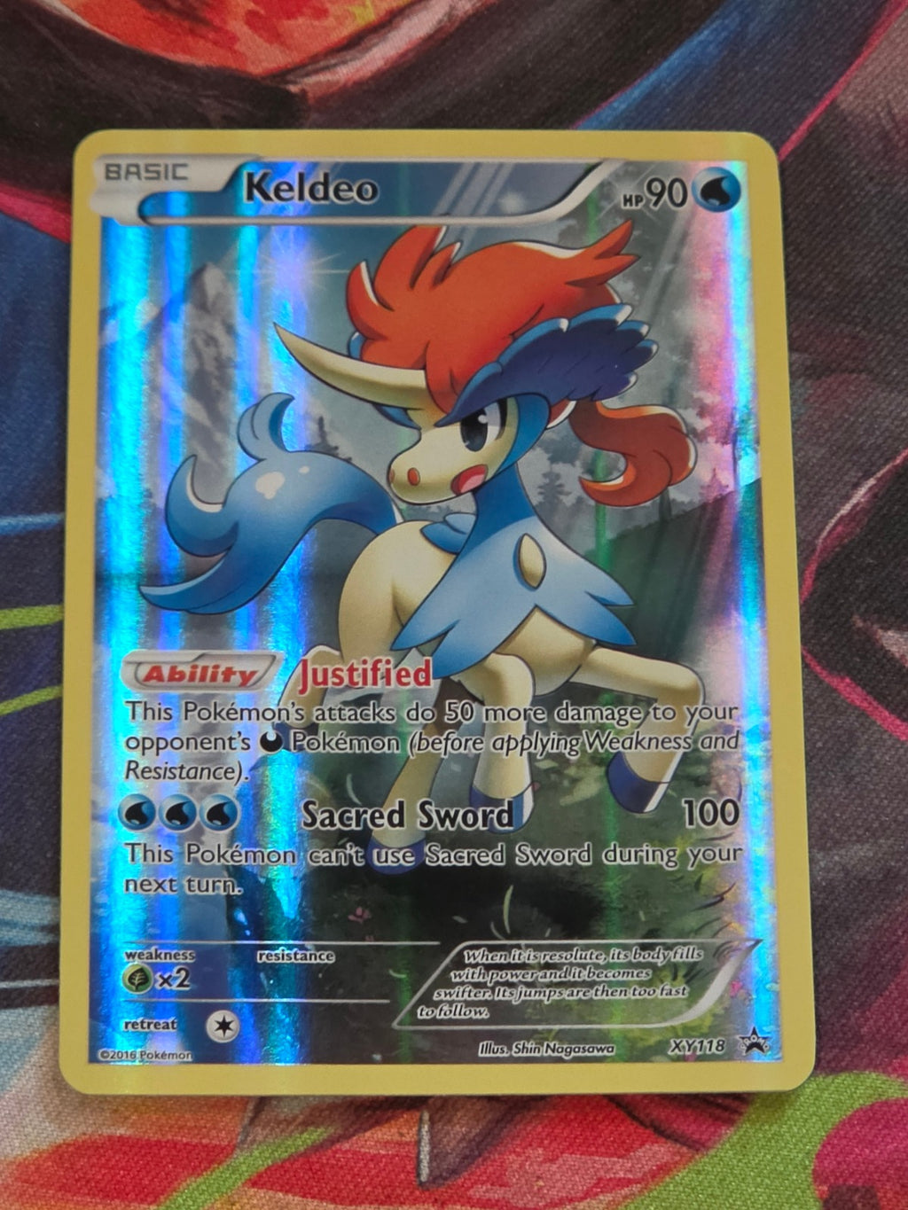 Keldeo Promo XY Promos XY118 NM Pokemon