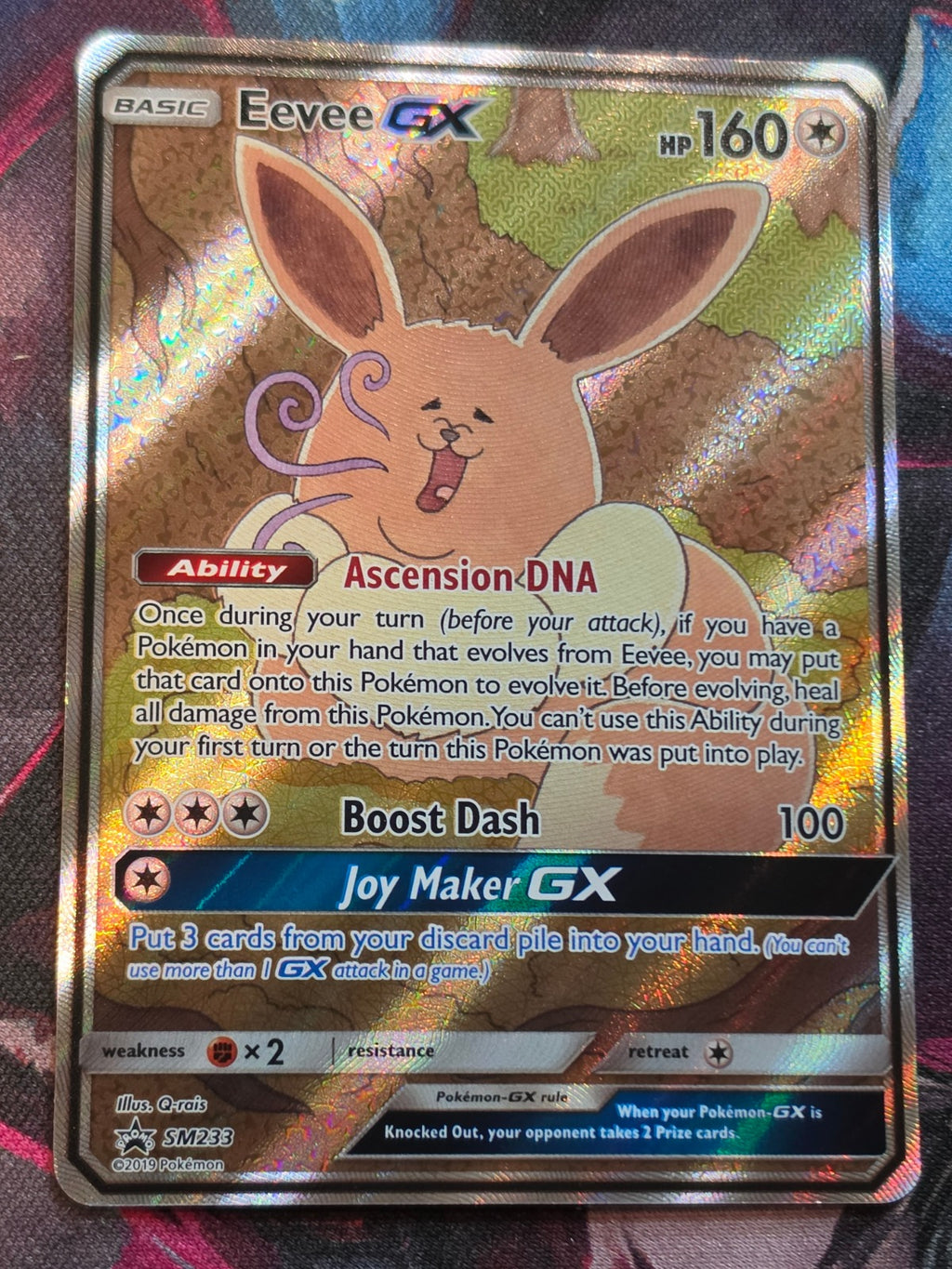Eevee GX Promo SM Promos SM233 LP Pokemon