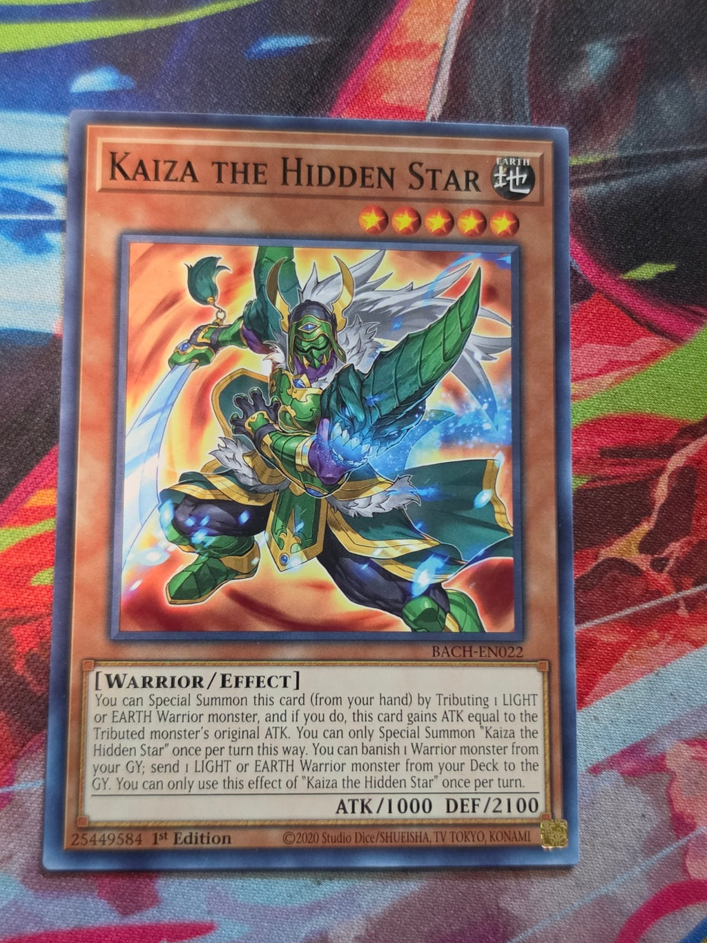 Kaiza the Hidden Star Common Battle of Chaos BACH-EN022 LP