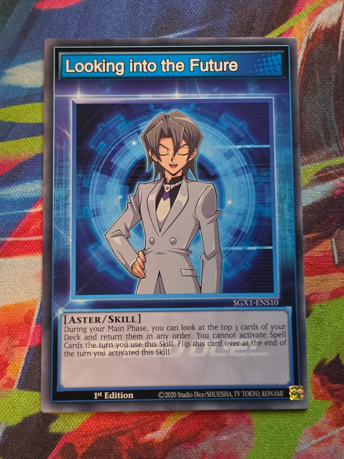 Looking into the Future Common Speed Duel GX: Duel Academy Box SGX1-ENS10 1st Edition LP Yu-Gi-Oh!