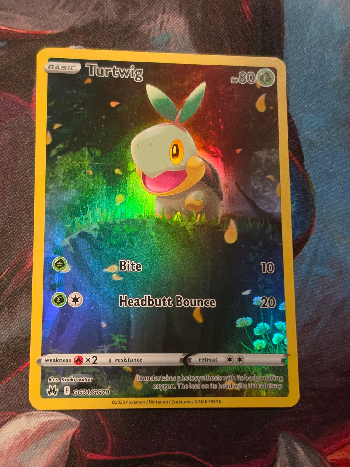 Turtwig Ultra Rare Crown Zenith Galarian Gallery GG31/GG70 NM Pokemon