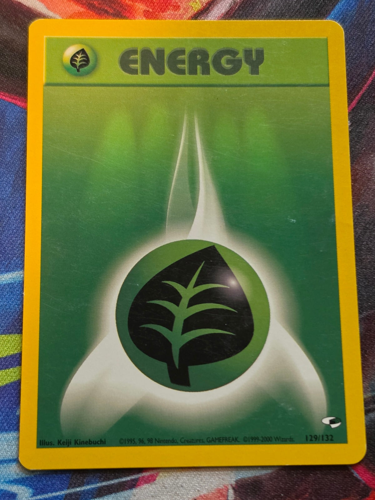 Grass Energy - 129/132 - Gym Heroes - Common - Unlimited - HP Pokemon