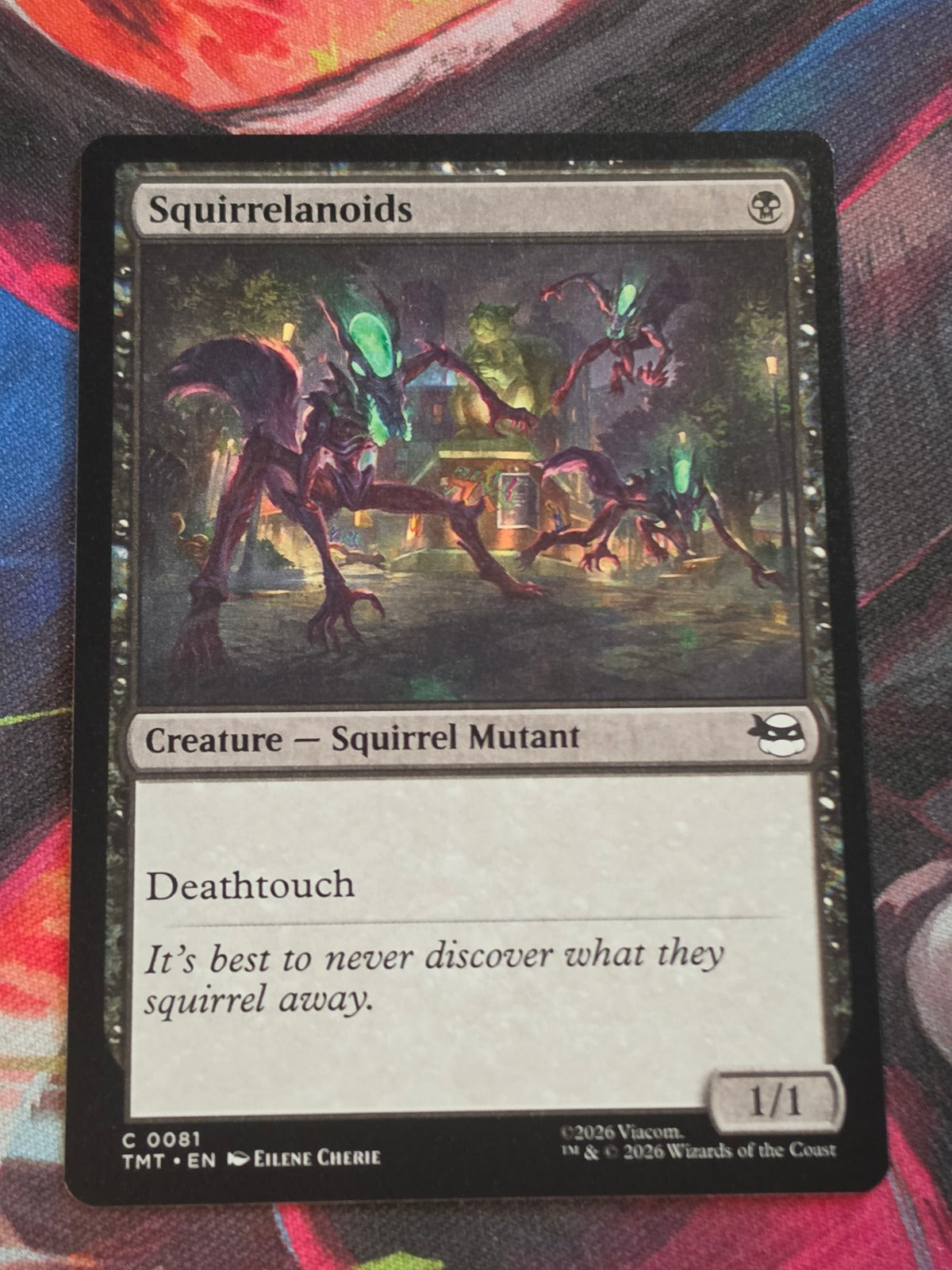 Squirrelanoids - 81 - Teenage Mutant Ninja Turtles - C - NM MTG