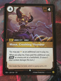 Masa, Crashing Thunder - 120/166 - Vendetta - Common - NM