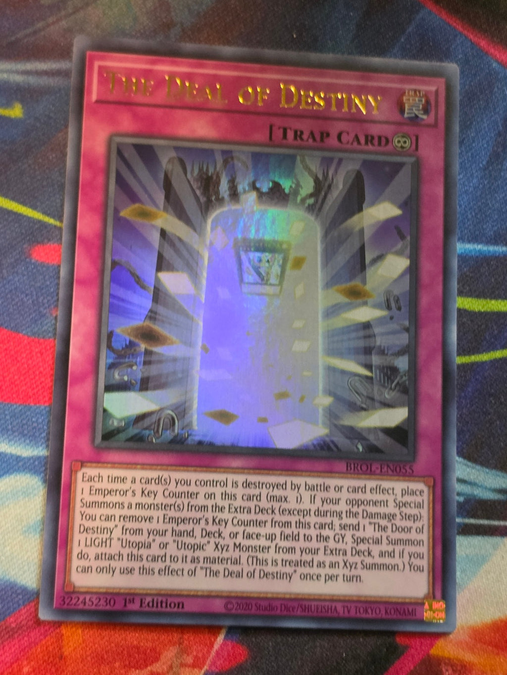 The Deal of Destiny Ultra Rare Brothers of Legend BROL-EN055 LP