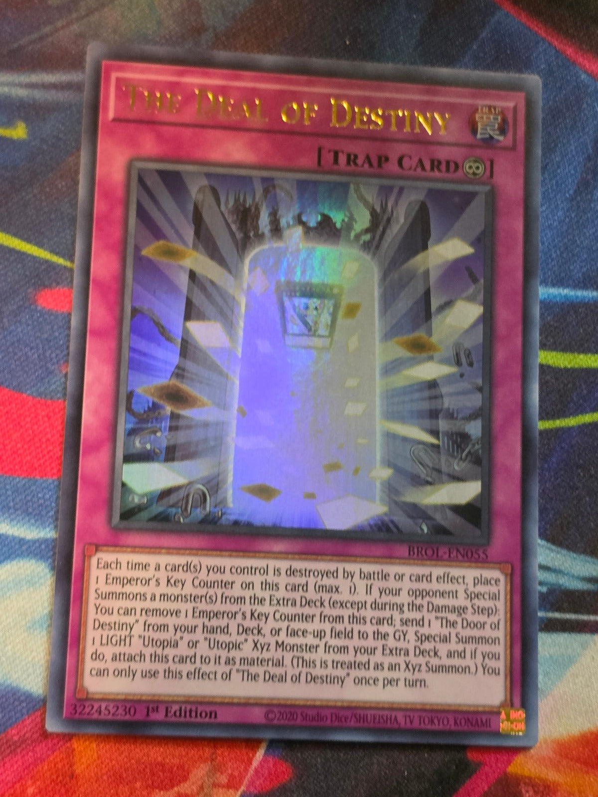 The Deal of Destiny Ultra Rare Brothers of Legend BROL-EN055 LP
