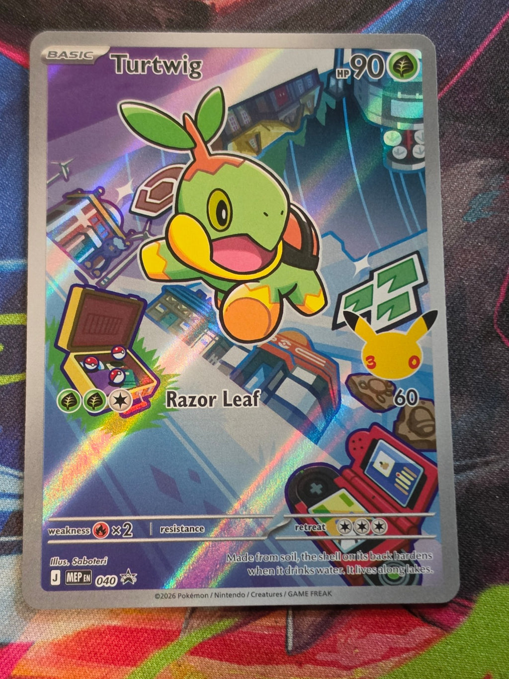 Turtwig Promo ME: Mega Evolution Promo 040 NM Pokemon