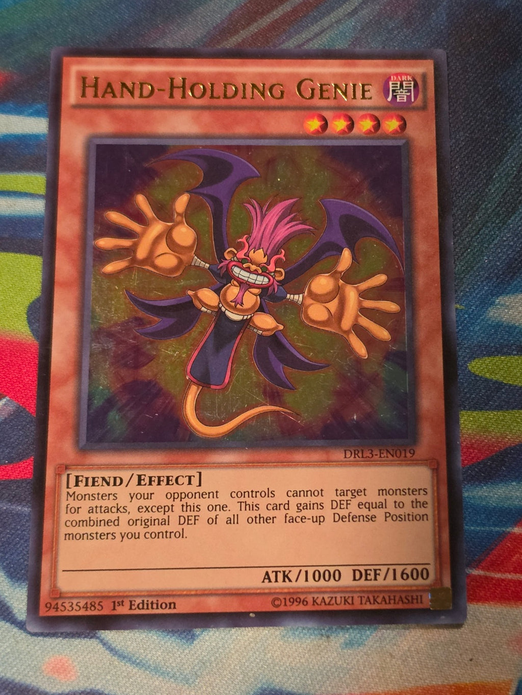 Hand-Holding Genie Ultra Rare Dragons of Legend: Unleashed DRL3-EN019 LP