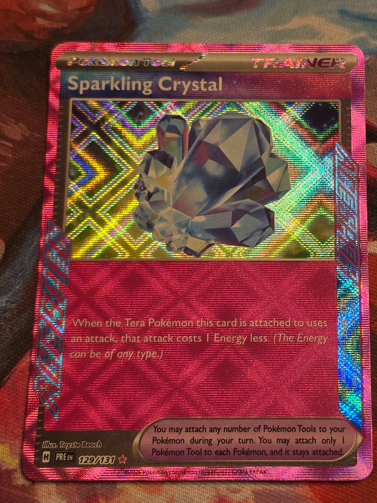 Sparkling Crystal ACE SPEC Rare SV: Prismatic Evolutions 129/131 NM Pokemon