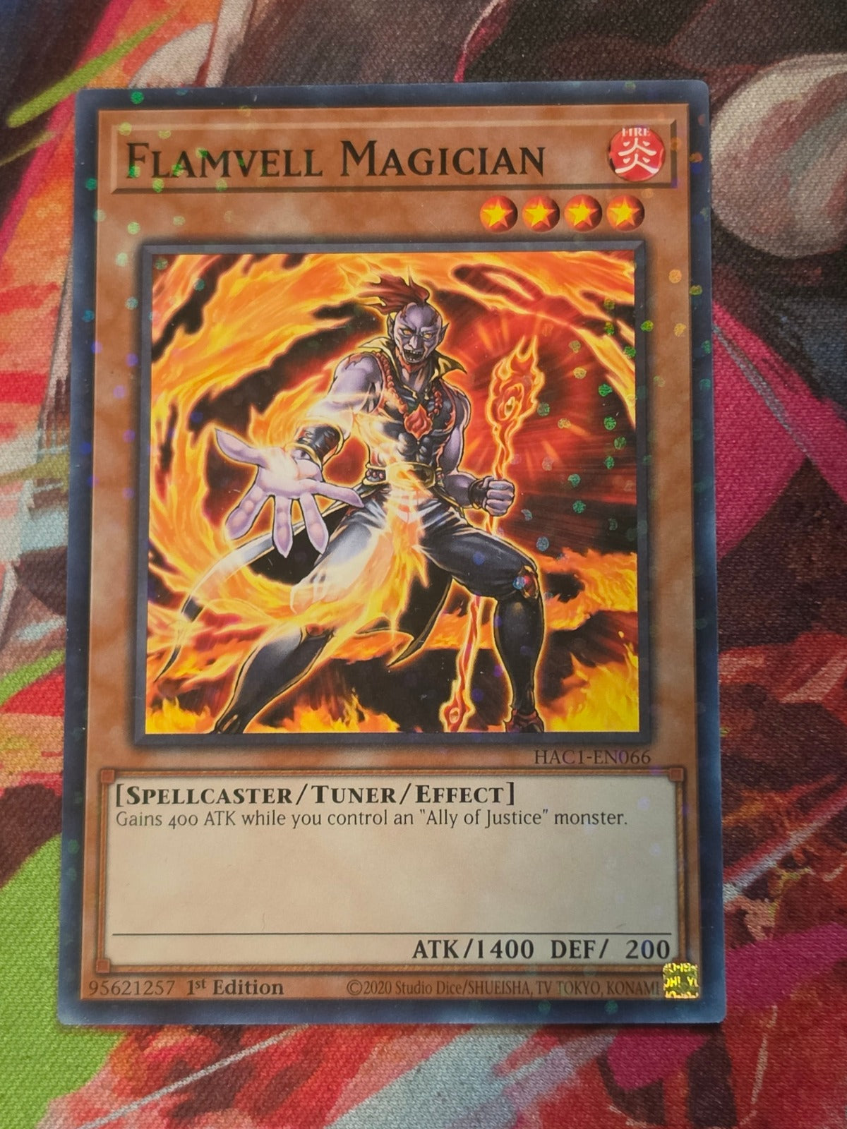 Flamvell Magician (Duel Terminal) Duel Terminal Technology Common Hidden Arsenal: Chapter 1 HAC1-EN066 LP