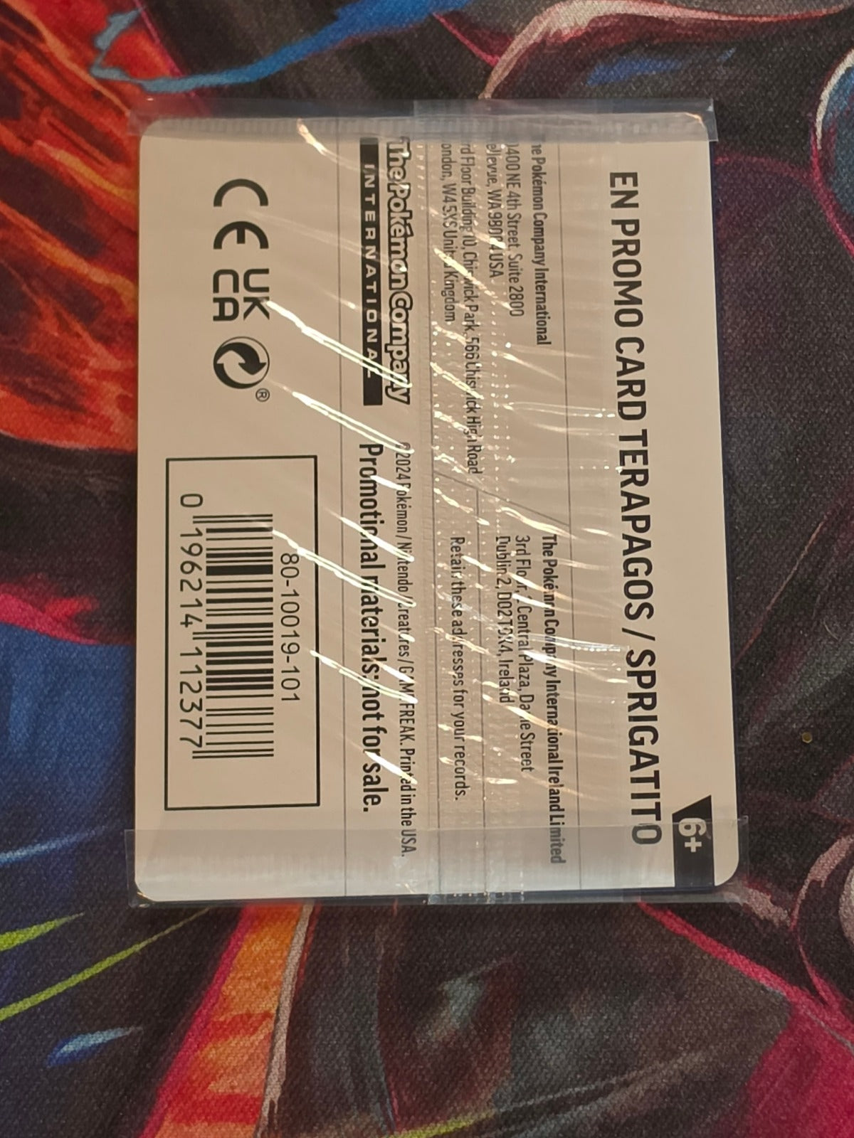 Terapagos Horizons Stamped Reverse Holo Rare Miscellaneous Cards & Products 161/191 NM SEALED Pokemon (Back)