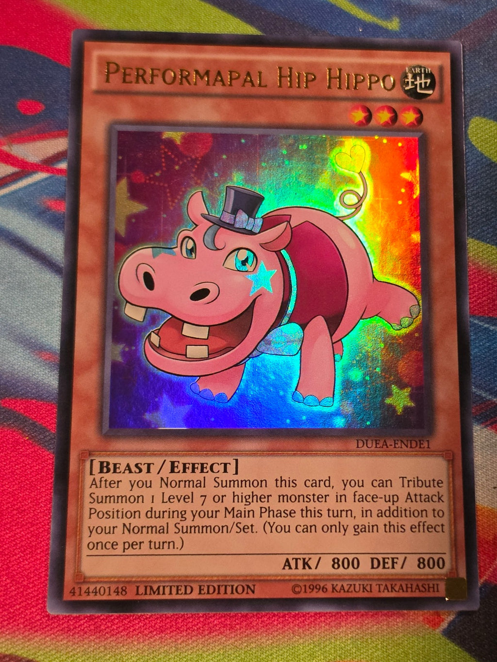 Performapal Hip Hippo Ultra Rare Duelist Alliance: Deluxe Edition DUEA-ENDE1 LP
