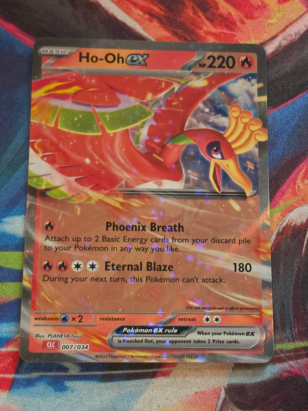 Ho-oh ex Classic Collection Trading Card Game Classic 007/034 LP+ Pokemon