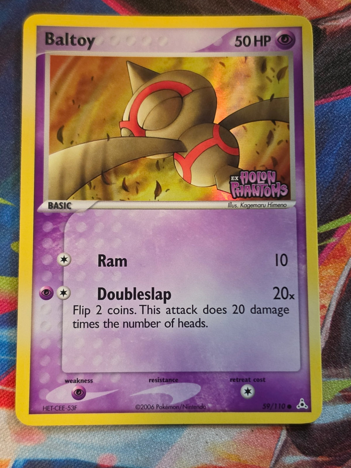 Baltoy Common Reverse Holo EX Holon Phantoms 59/110 NM Pokemon