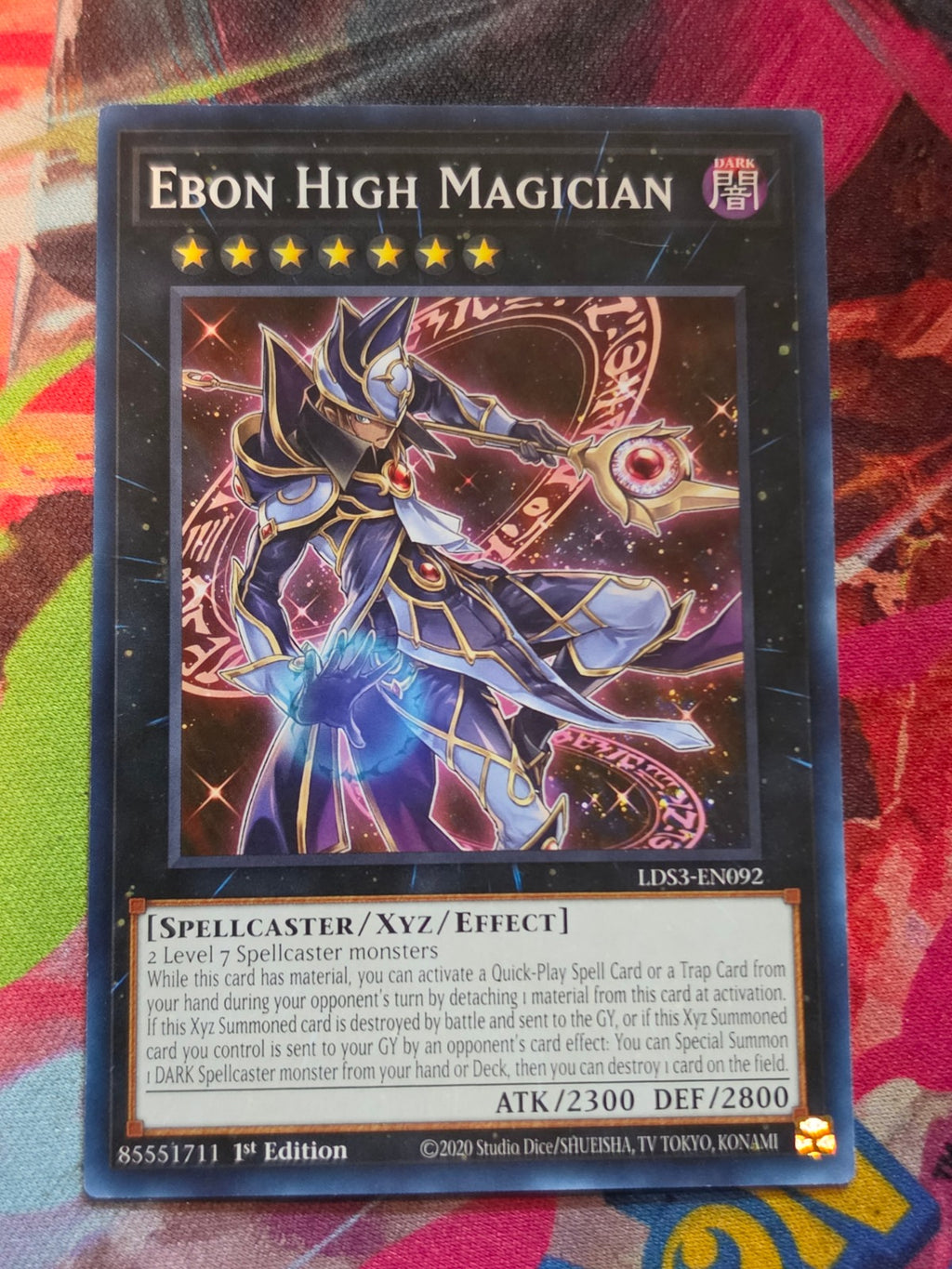 Ebon High Magician Common Legendary Duelists: Season 3 LDS3-EN092 LP