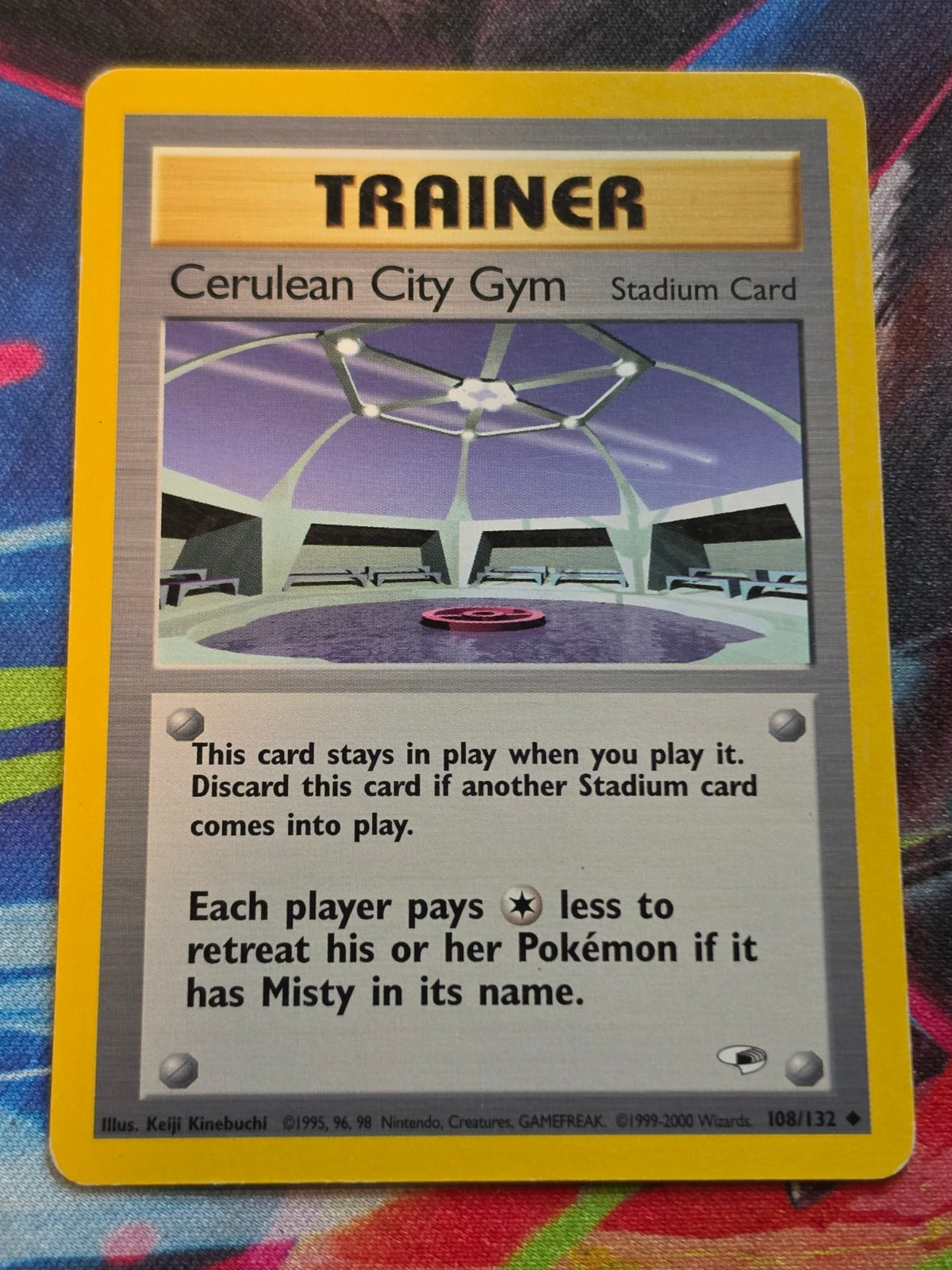 Cerulean City Gym - 108/132 - Gym Heroes - Uncommon - Unlimited - LP Pokemon