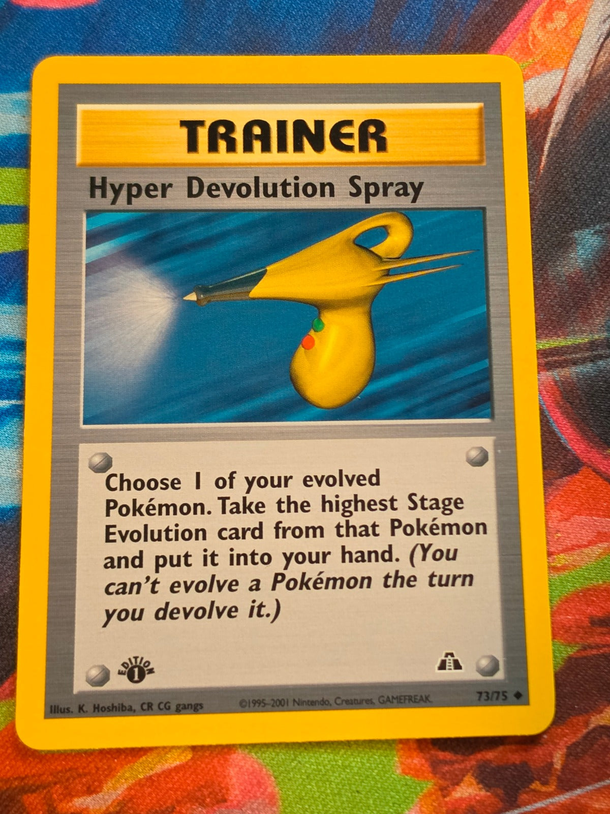 Hyper Devolution Spray - 73/75 - Neo Discovery - Uncommon - 1st Edition - NM Pokemon