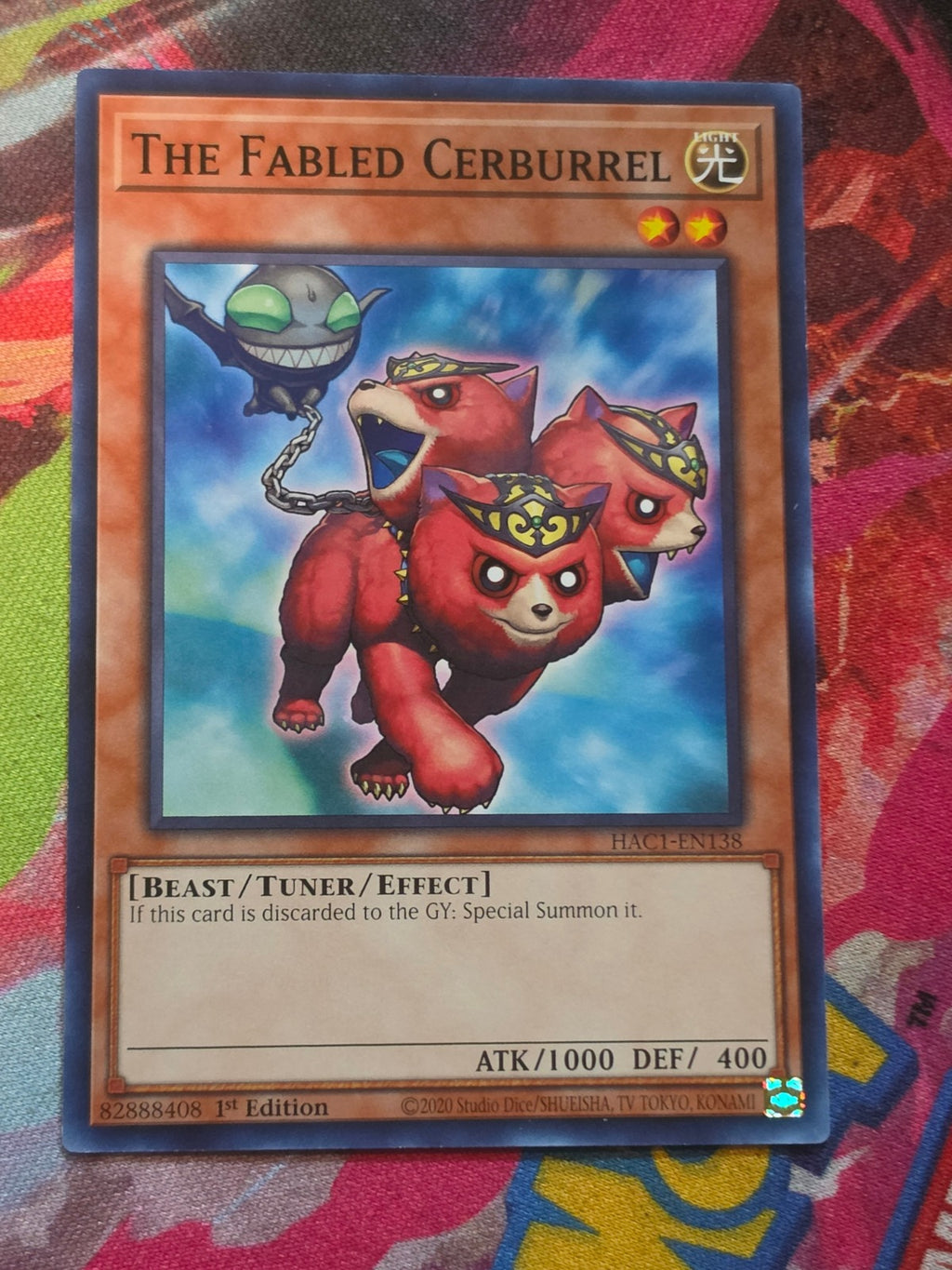 The Fabled Cerburrel Common Hidden Arsenal: Chapter 1 HAC1-EN138 LP