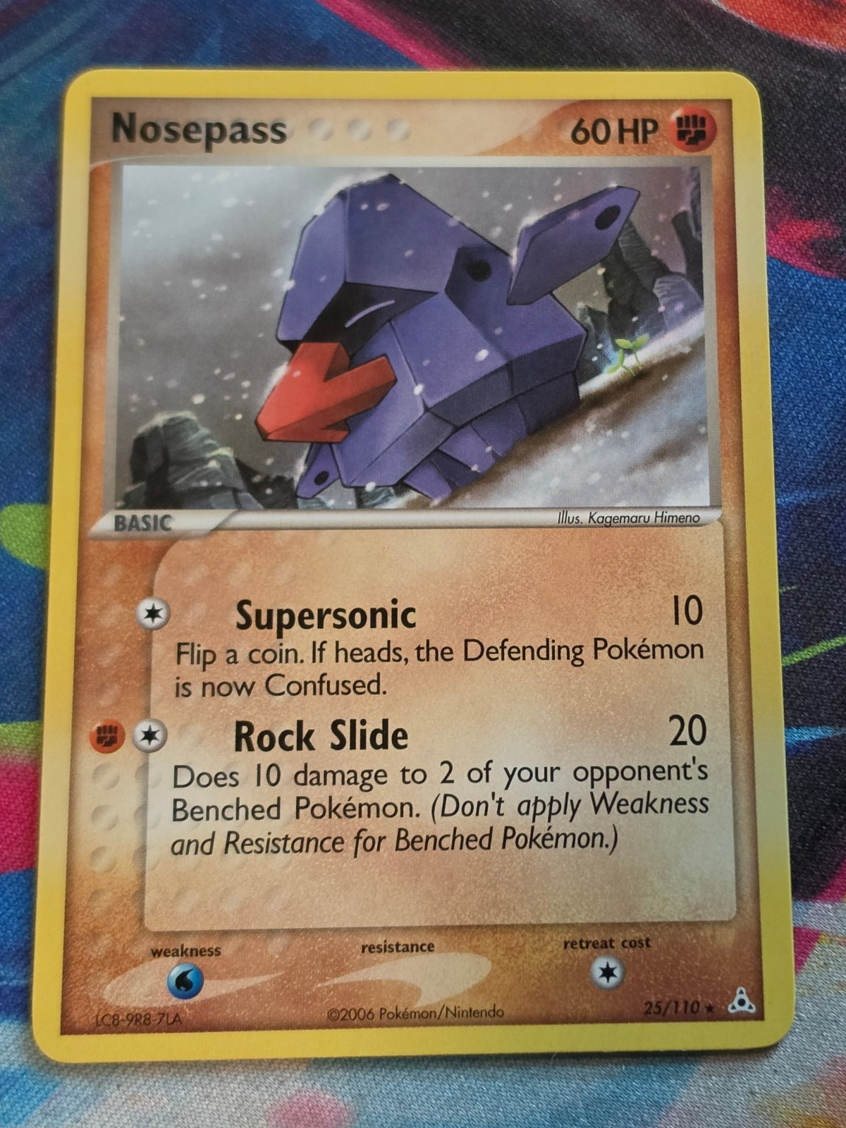 Nosepass Rare EX Holon Phantoms 25/110 LP Pokemon