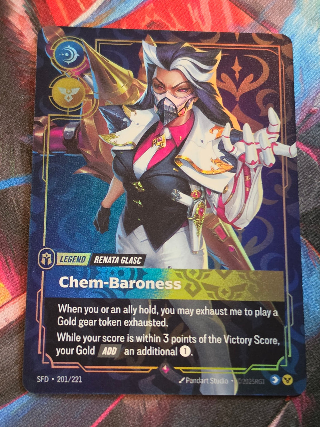 Renata Glasc, Chem-Baroness - 201/221 - Spiritforged - Rare - NM