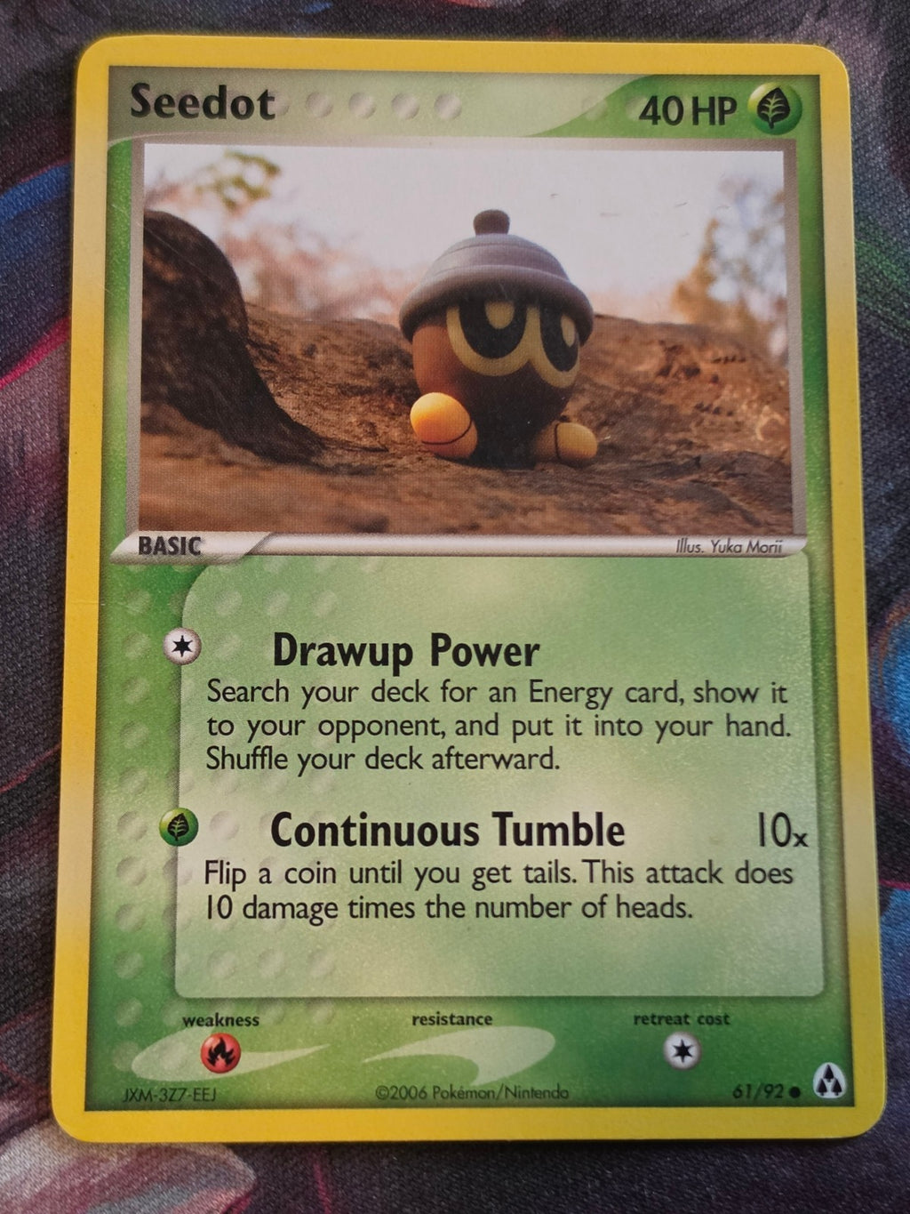 Seedot - 61/92 - EX Legend Maker - Common - LP - Pokemon