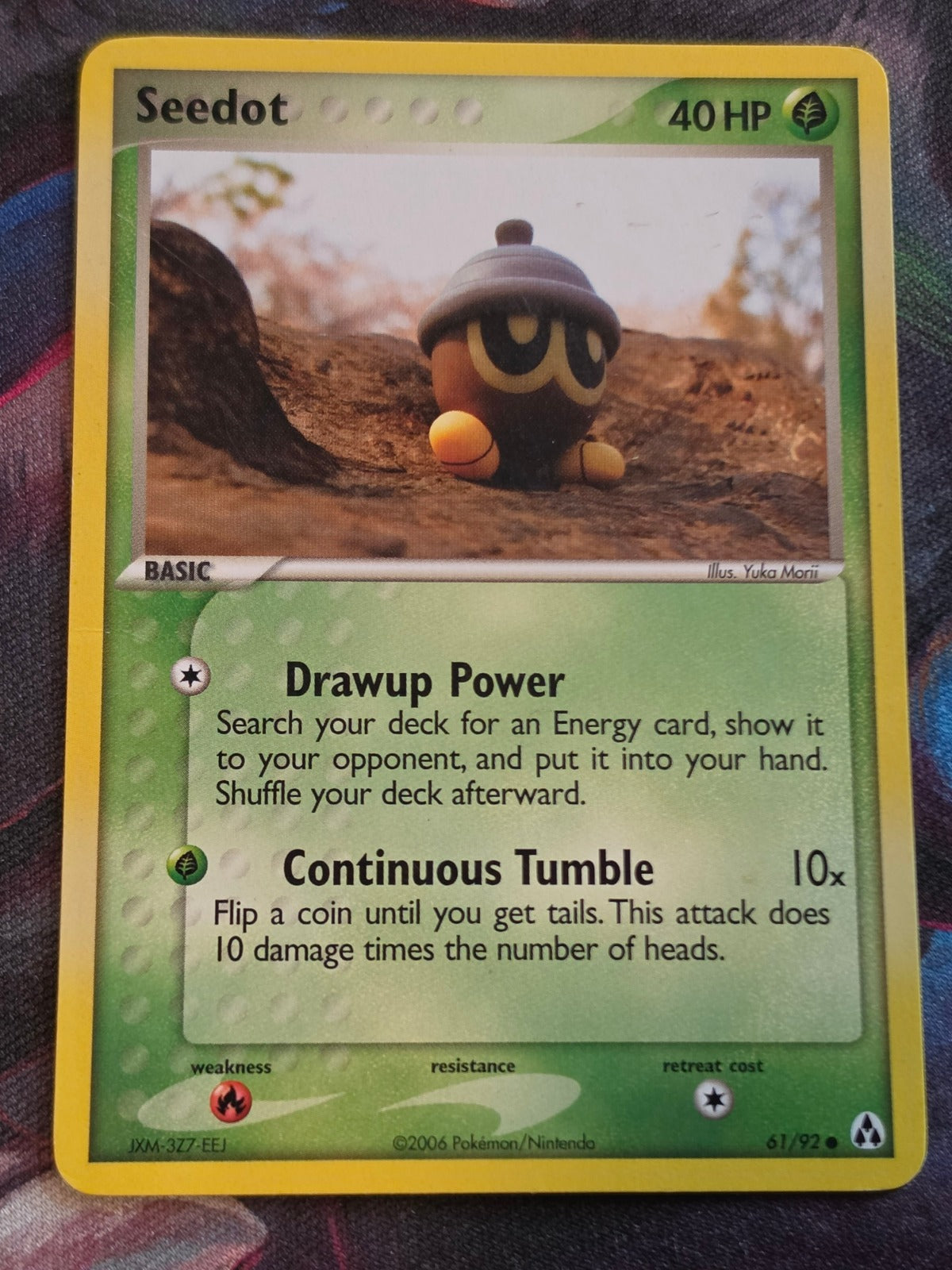 Seedot - 61/92 - EX Legend Maker - Common - LP - Pokemon