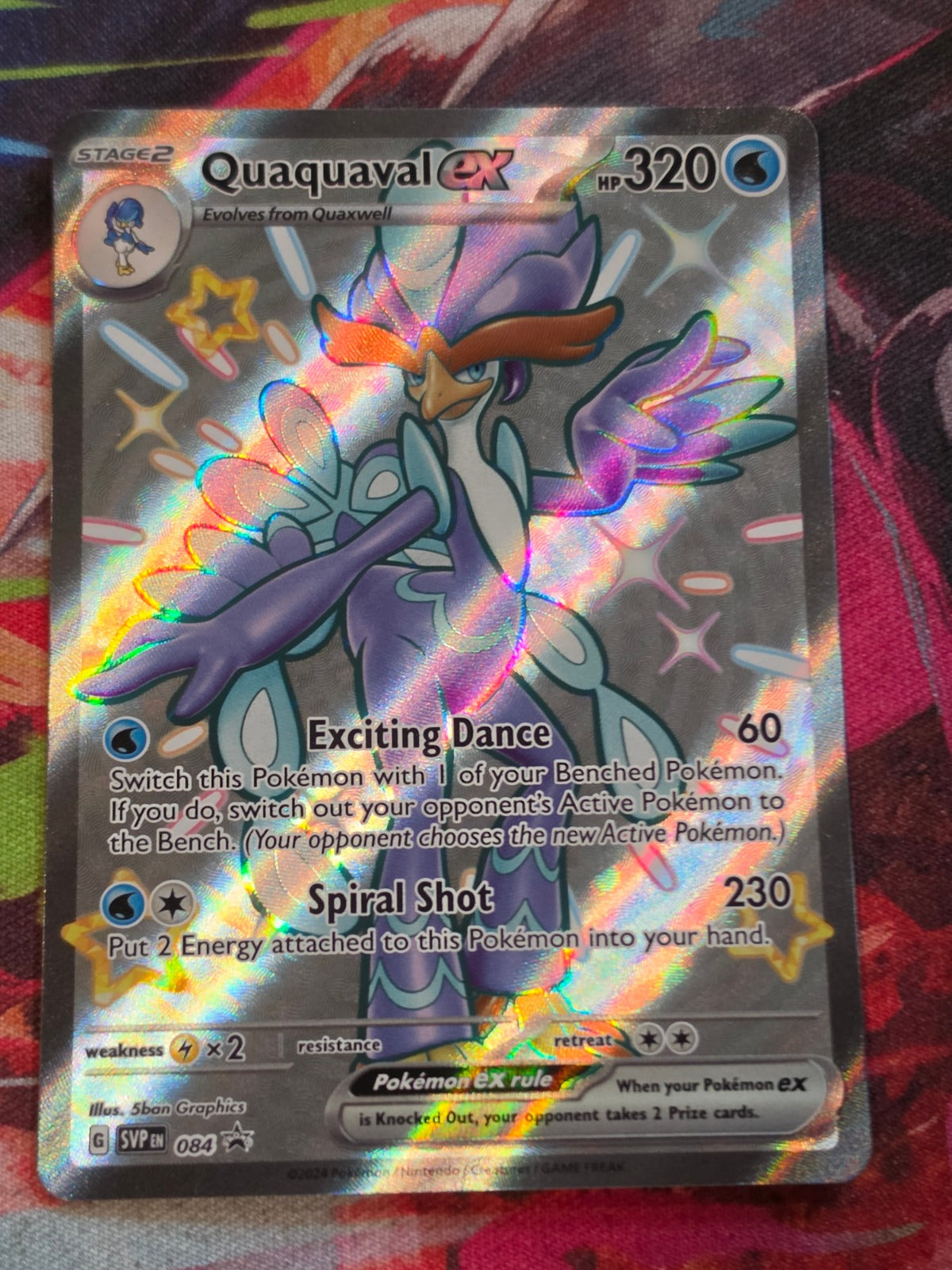 Quaquaval ex - 084 - SV: Scarlet & Violet Promo Cards - Promo - NM Pokemon
