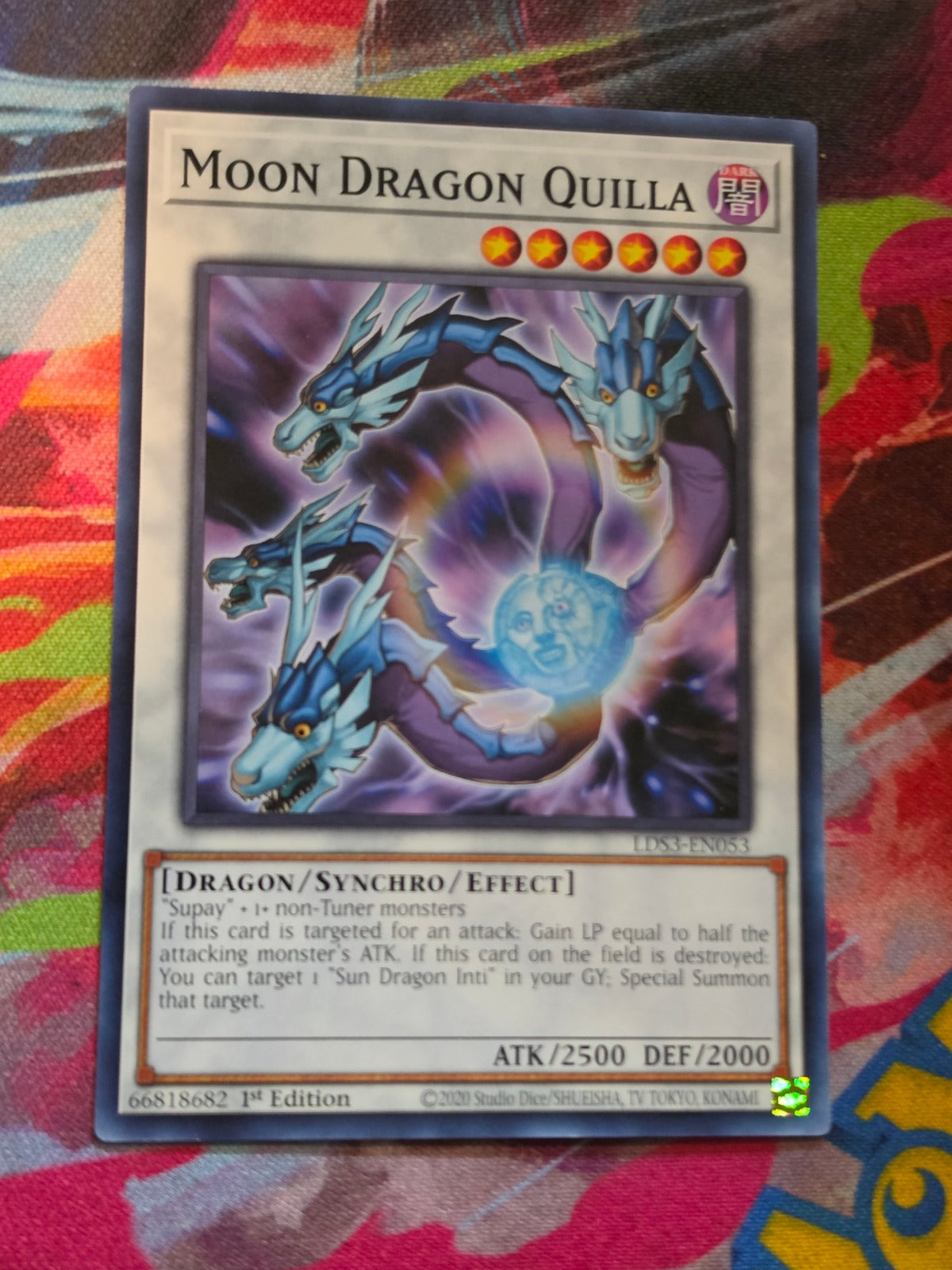 Moon Dragon Quilla Common Legendary Duelists: Season 3 LDS3-EN053 LP