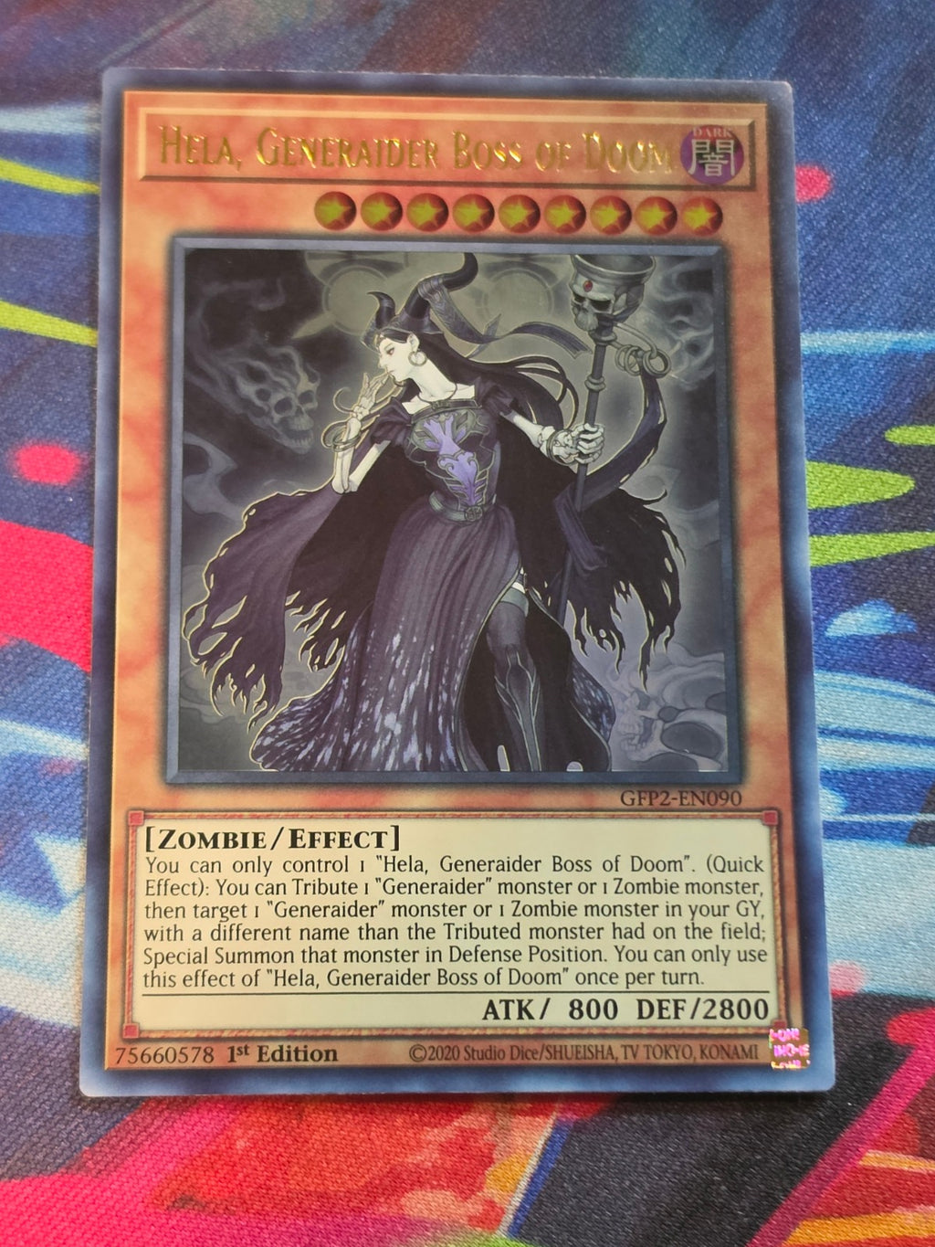 Hela, Generaider Boss of Doom Ultra Rare Ghosts From the Past: The 2nd Haunting GFP2-EN090 LP