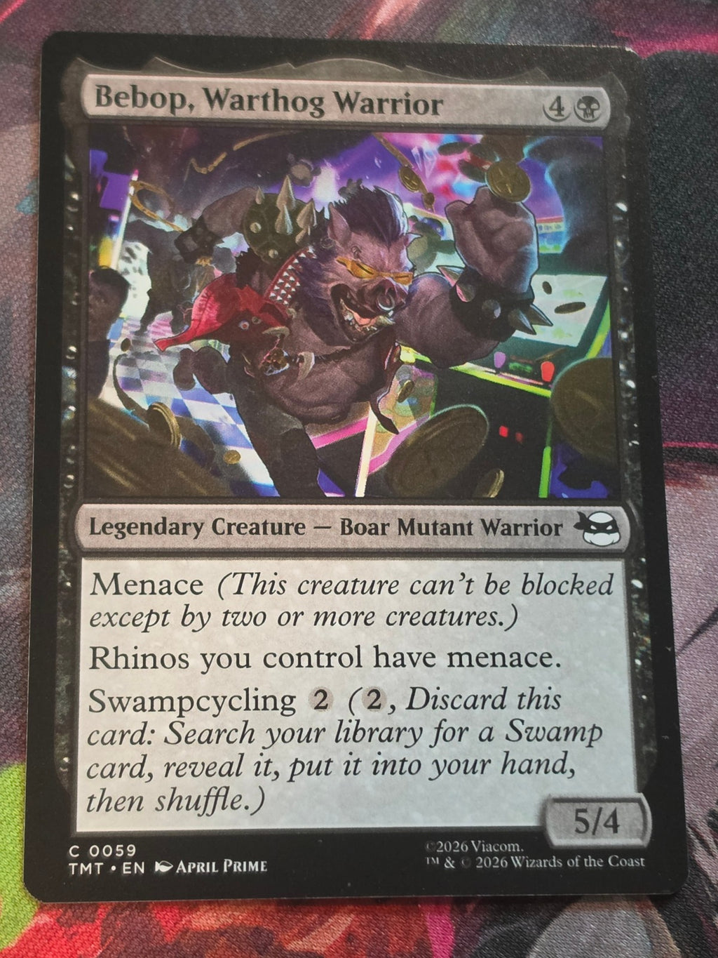 Bebop, Warthog Warrior - 59 - Teenage Mutant Ninja Turtles - C - NM MTG