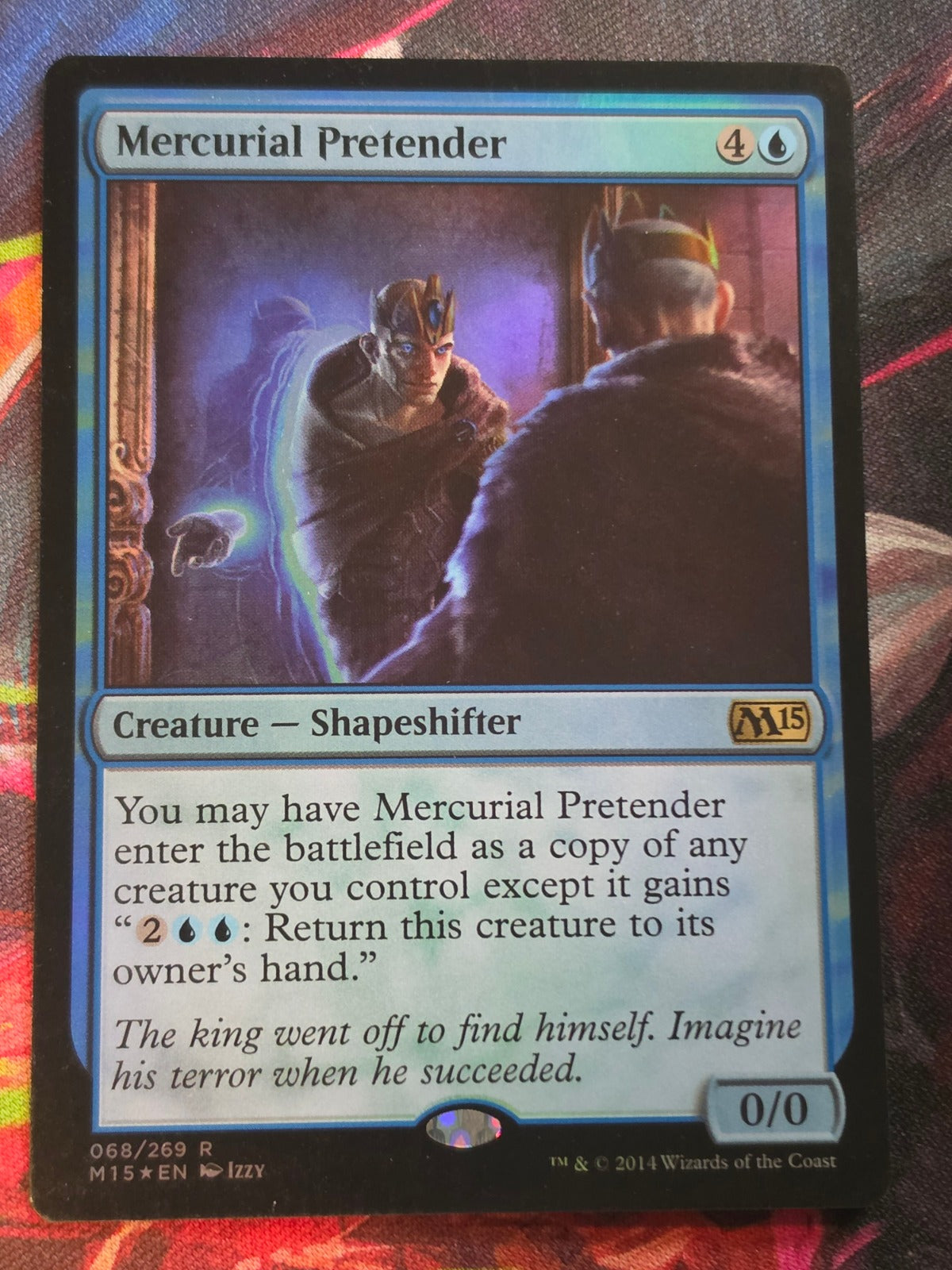 Mercurial Pretender - 68 - Magic 2015 (M15) - R - Foil - LP MTG