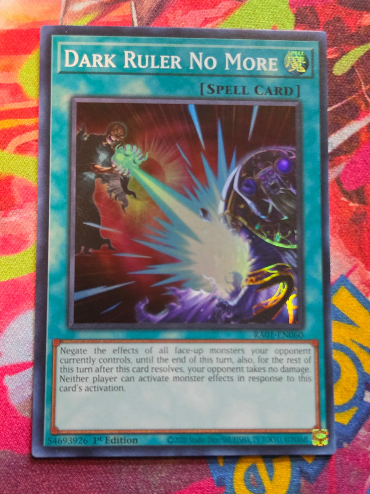 Dark Ruler No More Super Rare 25th Anniversary Rarity Collection RA01-EN060 NM