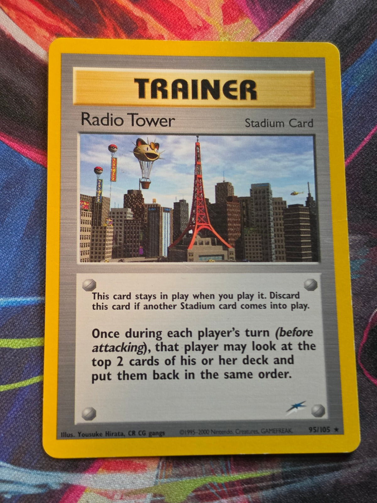 Radio Tower - 095/105 - Neo Destiny - Rare - Unlimited - LP Pokemon