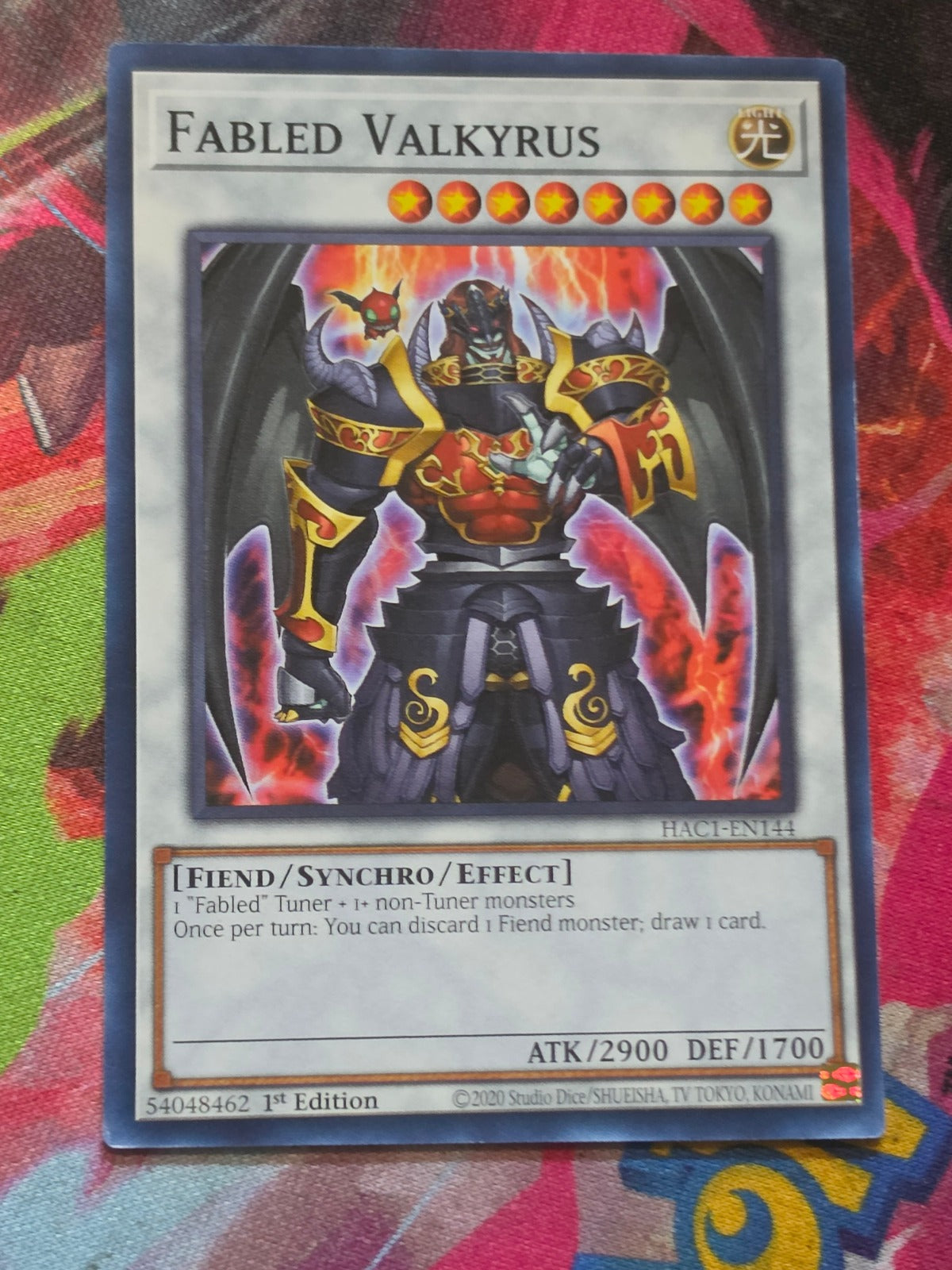 Fabled Valkyrus Common Hidden Arsenal: Chapter 1 HAC1-EN144 LP