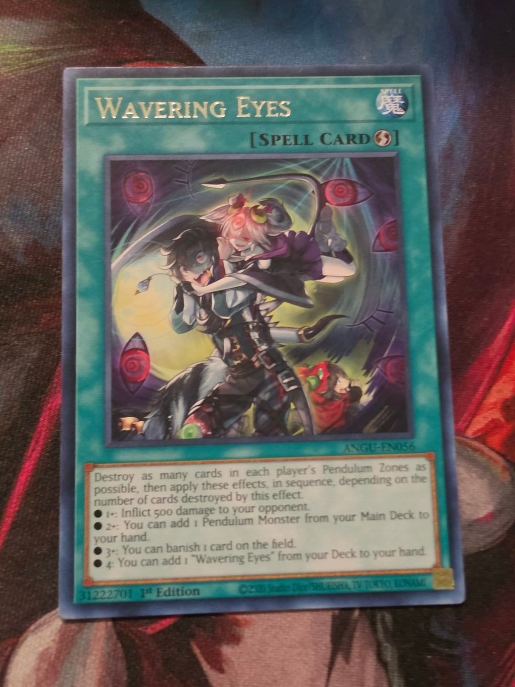 Wavering Eyes Rare Ancient Guardians ANGU-EN056 LP
