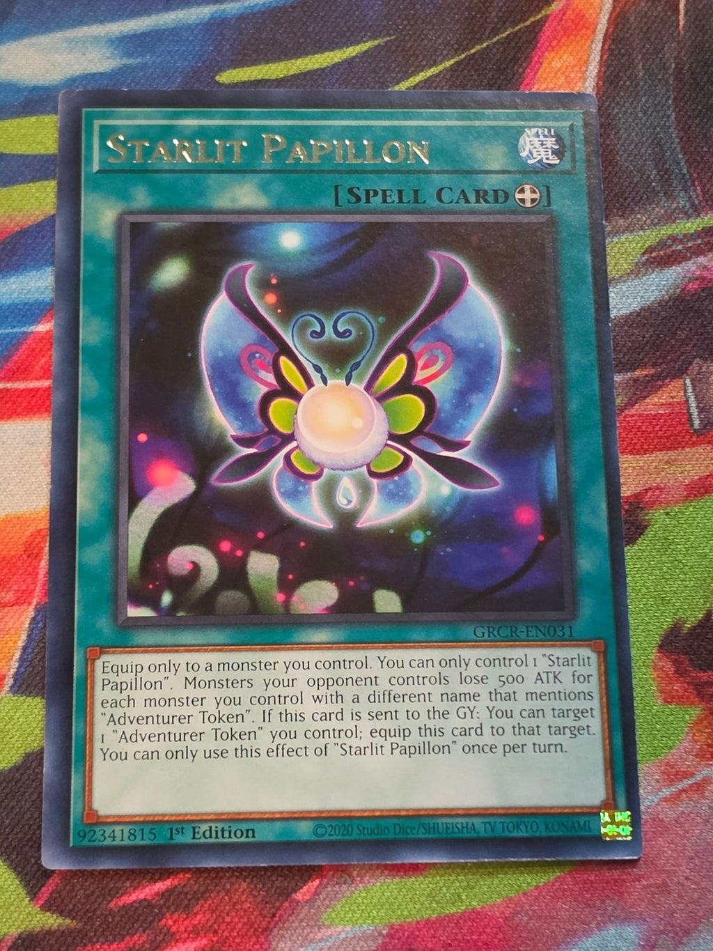 Starlit Papillon Rare The Grand Creators GRCR-EN031 MP